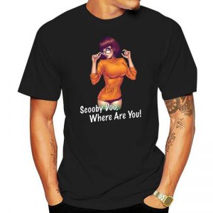 New Popular Sexy Velma Men s T shirt Cotton Short Sleeve T Shirt Tee Clothing - Velma Costume