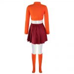 New Scooby Doo Velma Cosplay Costume Movie Character Uniform Halloween Costume for Women Girls 3 - Velma Costume