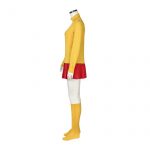 Takerlama Velma Costume Adult Woman Tops Long Sleeve T shirt Red Skirt with Over The Knee 2 - Velma Costume