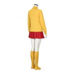 Takerlama Velma Costume Adult Woman Tops Long Sleeve T shirt Red Skirt with Over The Knee 3 - Velma Costume